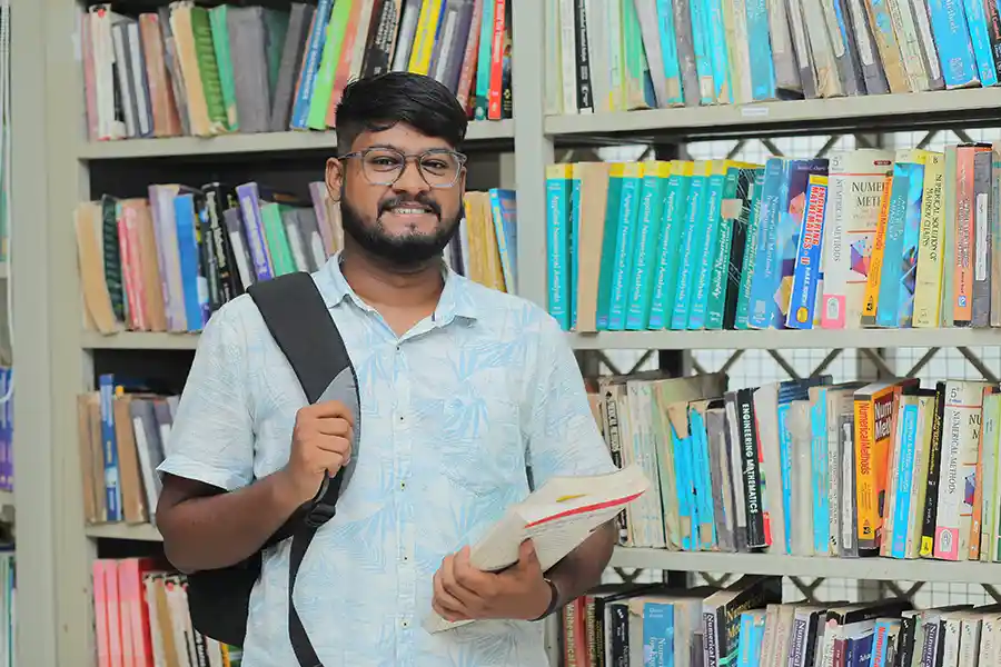 AVIT Library - Spacious Reading Area for Students