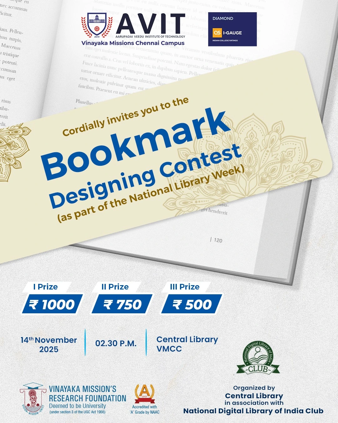 bookmark-designing-contest-poster